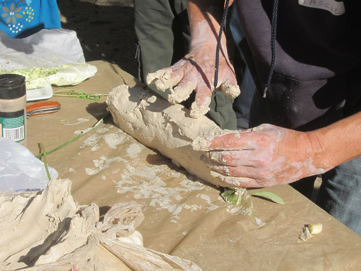 Campfire Cooking: Fish In Clay (& Vegetarian Options!) | Root Simple